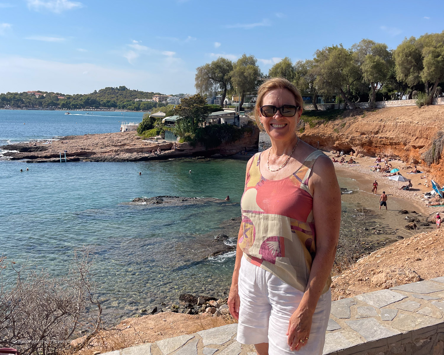 Vouliagmeni on the Athenian Riviera © Heatheronhertravels.com