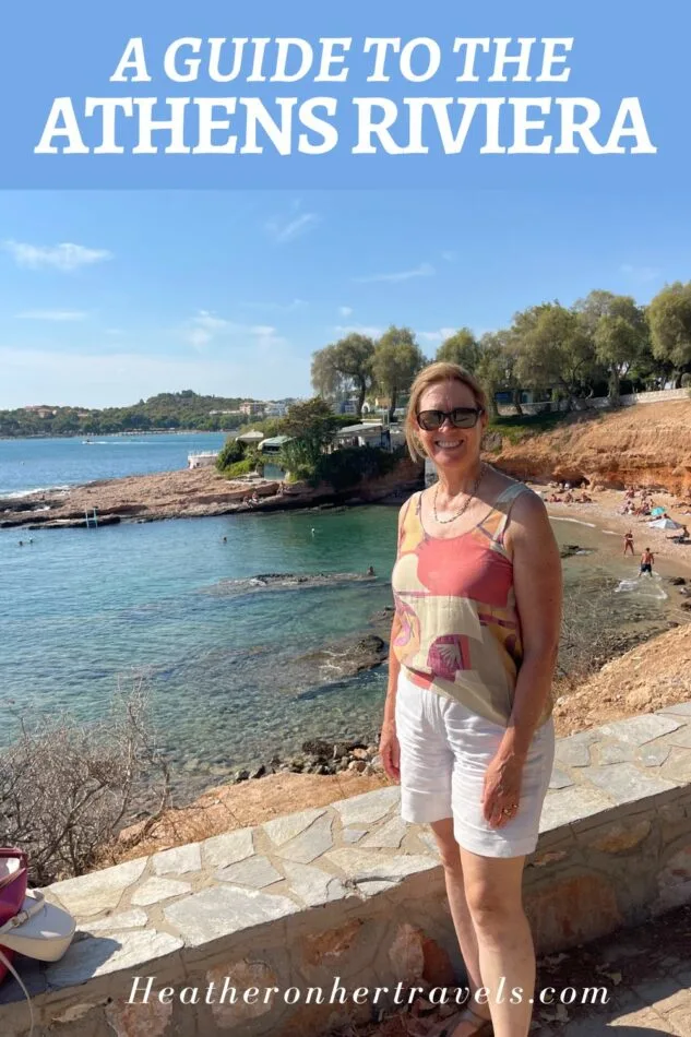 A guide to the Athens Riviera Pinterest ©Heatheronhertravels.com