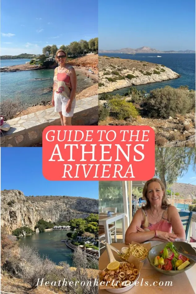 A guide to the Athens Riviera Pinterest ©Heatheronhertravels.com