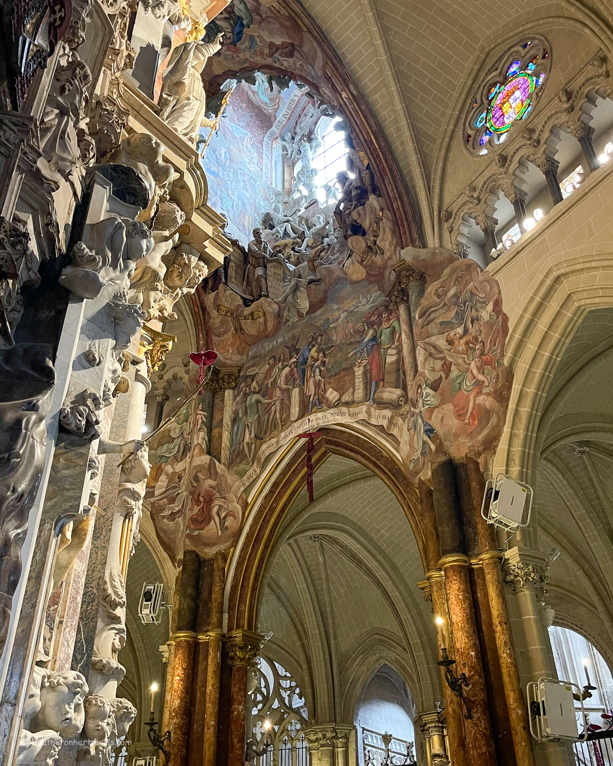 Cathedral in Toledo Spain © Heatheronhertravels.com