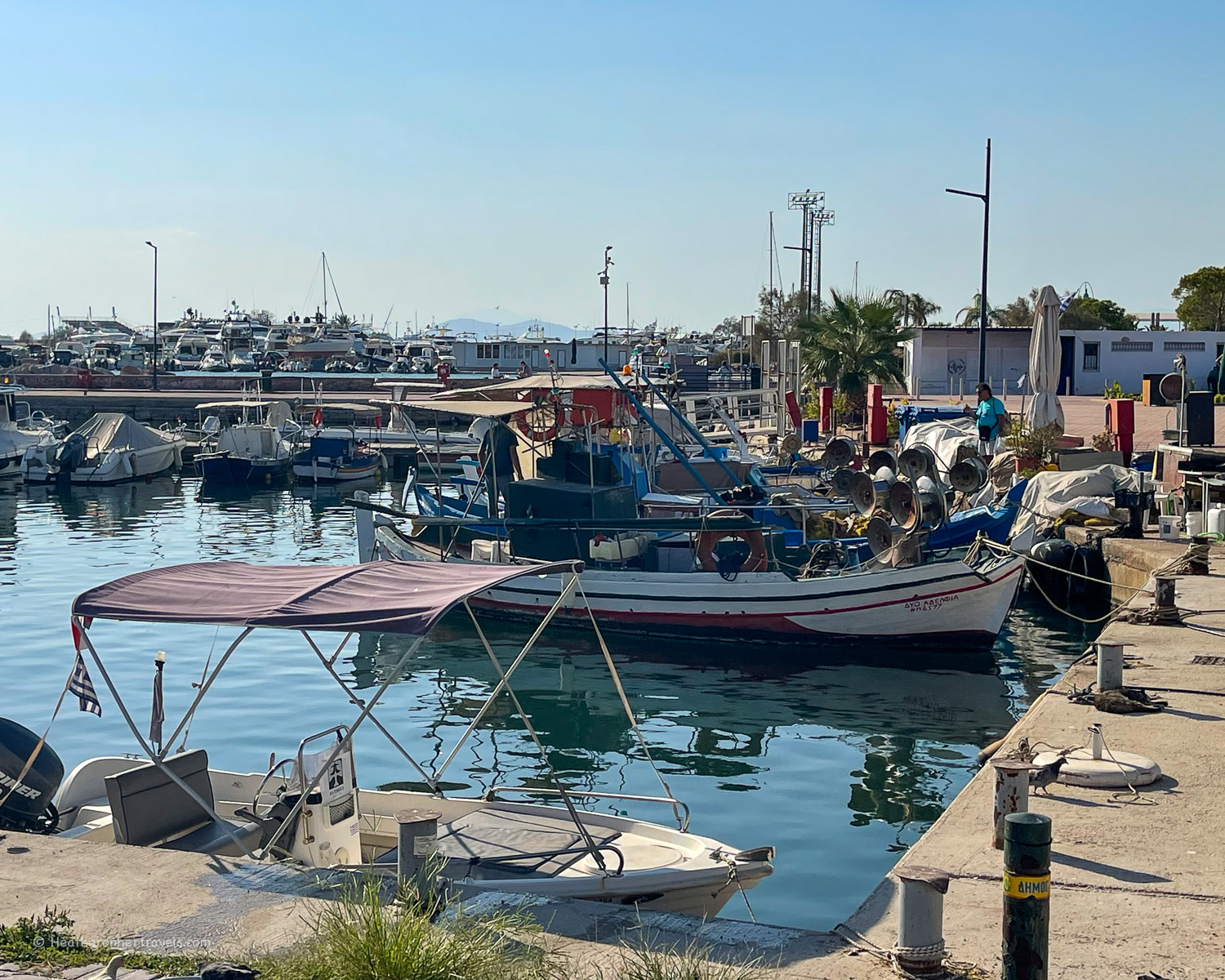 Glyfada Marina Athens Riviera © Heatheronhertravels.com