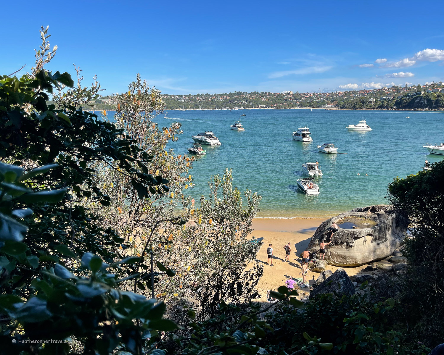 Castle Rock Beach Sydney Australia © Heatheronhertravels.com