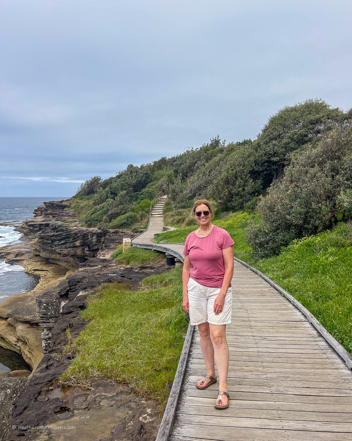 Curl Curl Boardwalk Sydney Australia © Heatheronhertravels.com
