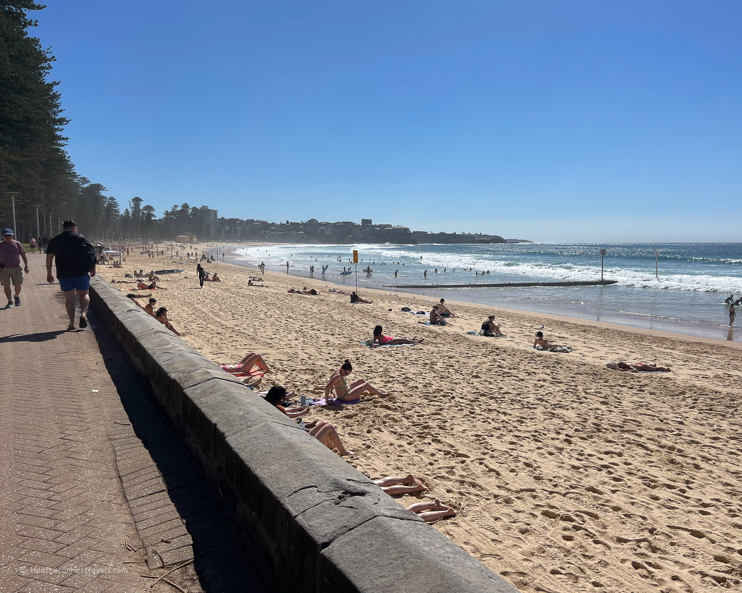 Manly Beach Sydney Australia © Heatheronhertravels.com