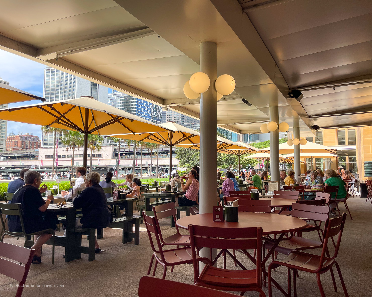 Museum of Contemporary Art Cafe Sydney Australia © Heatheronhertravels.com