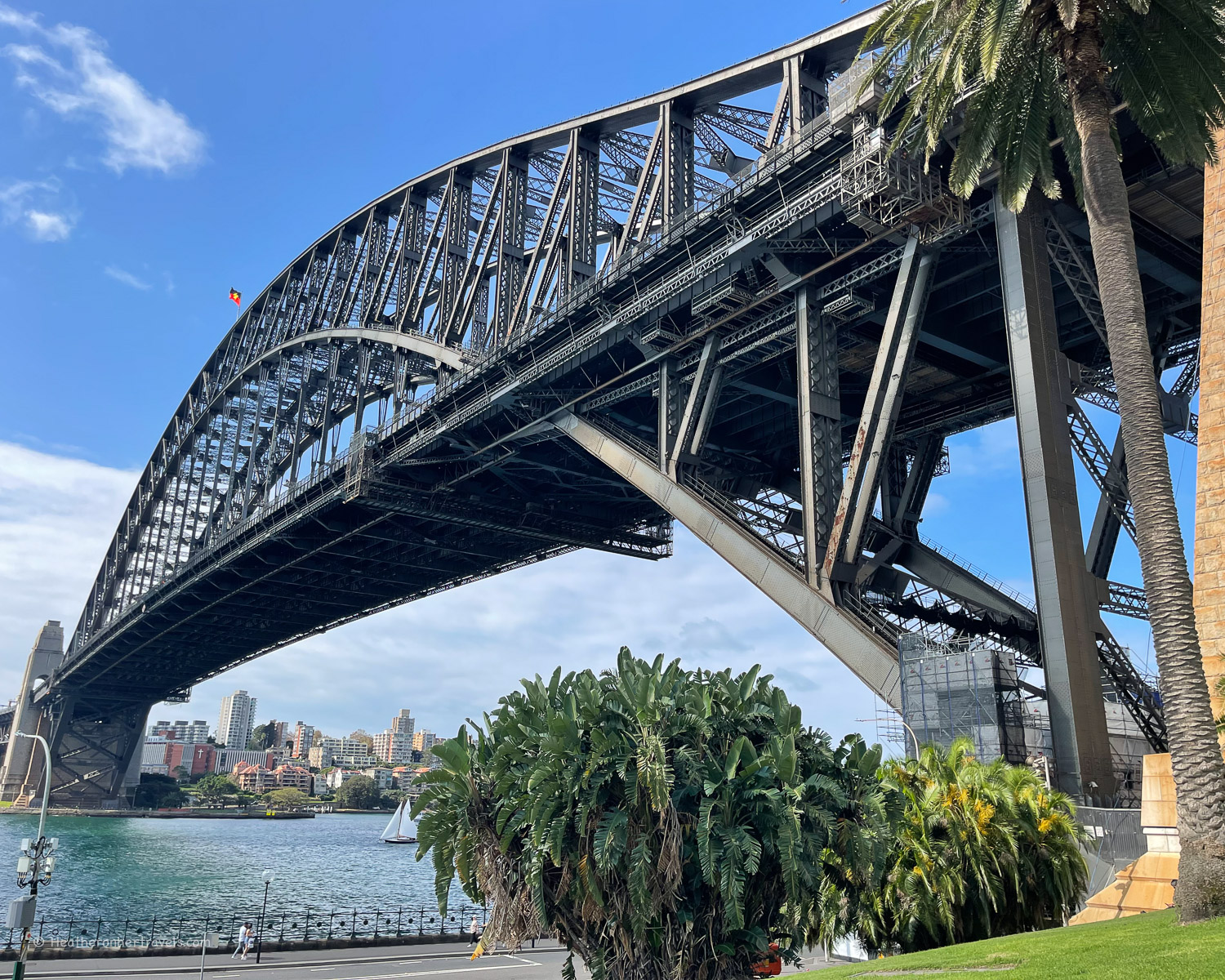 Sydney Harbour Bridge at Dawes Point Australia © Heatheronhertravels.com
