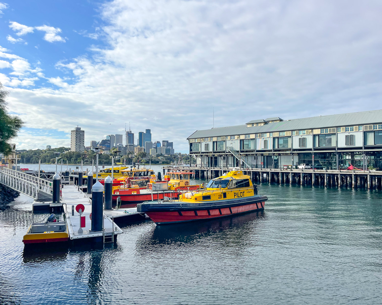 The Piers Walsh Bay Sydney Australia © Heatheronhertravels.com